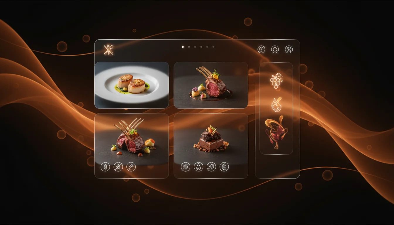 Menus designed to tempt